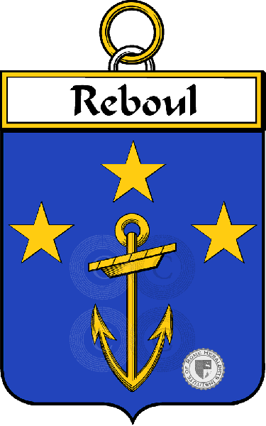 Brasão da família Reboul
