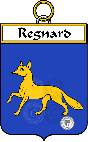 Escudo de la familia Regnard