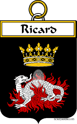 Wappen der Familie Ricard