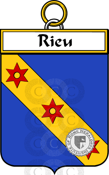 Wappen der Familie Rieu