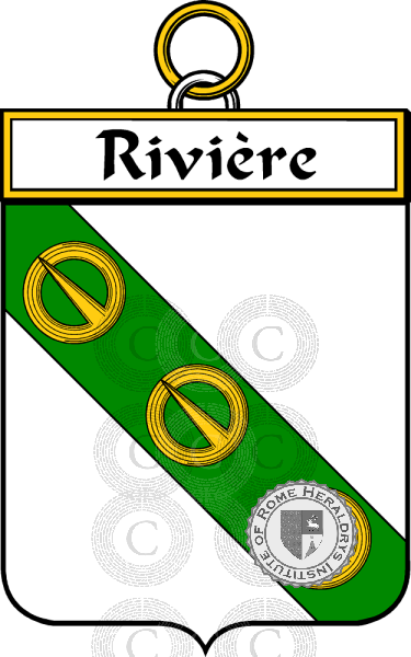 Wappen der Familie Rivière