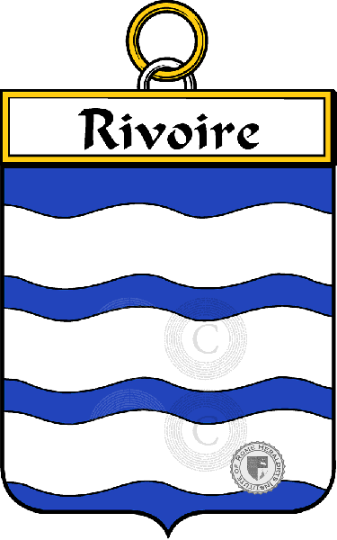 Coat of arms of family Rivoire