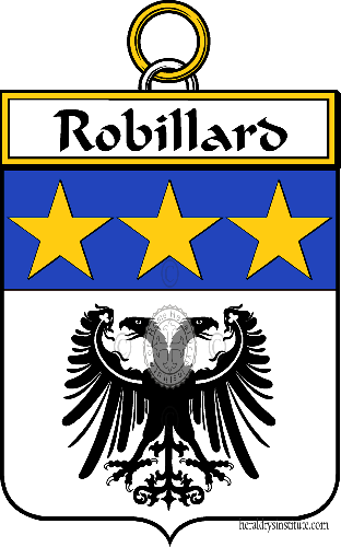 Escudo de la familia Robillard