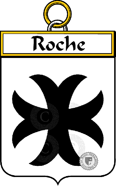 Coat of arms of family Roche