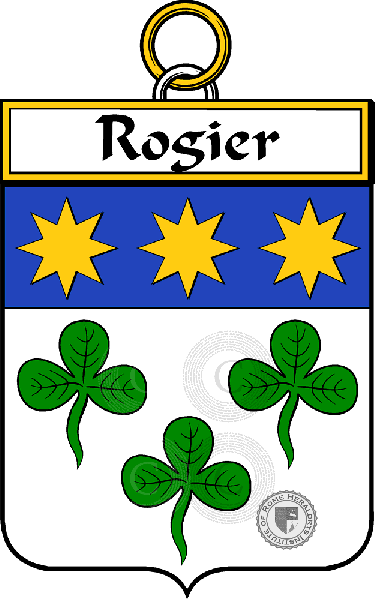 Coat of arms of family Rogier
