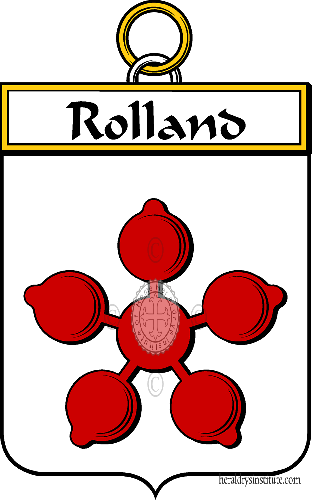 Brasão da família Rolland