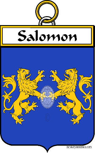 Coat of arms of family Salomon de la Lande