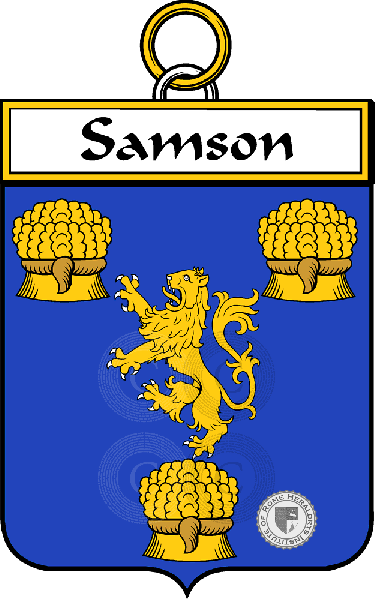 Coat of arms of family Samson