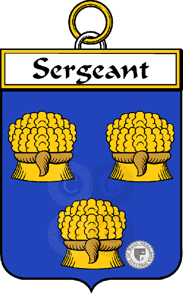 Coat of arms of family Sergeant