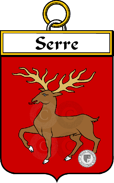 Wappen der Familie Serre