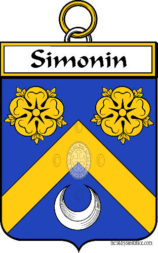 Brasão da família Simonin
