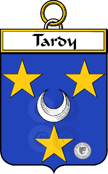 Coat of arms of family Tardy