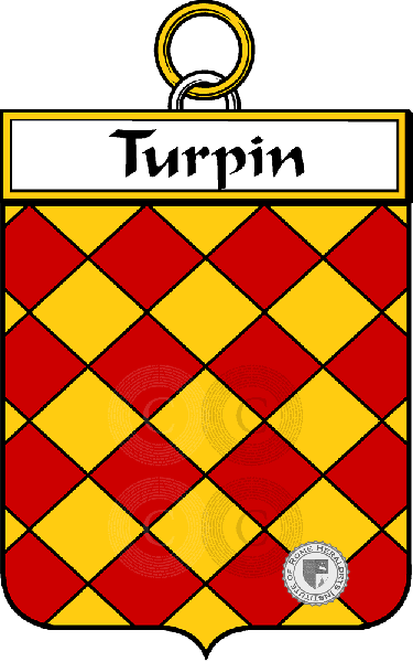 Brasão da família Turpin