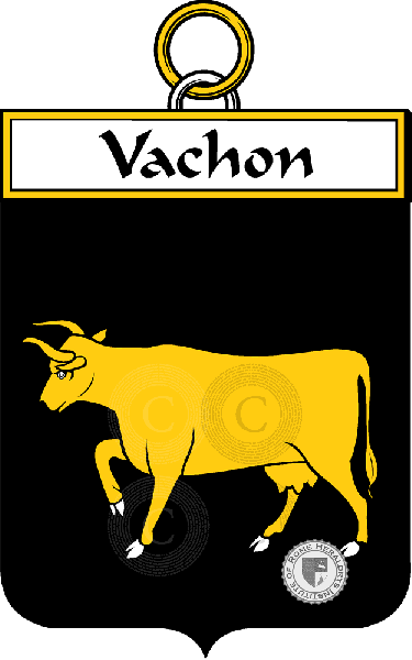 Coat of arms of family Vachon