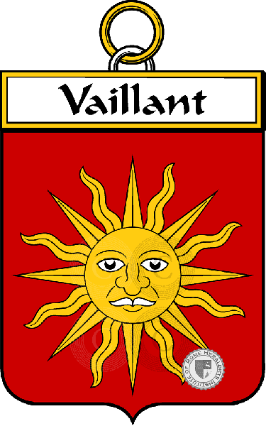 Coat of arms of family Vaillant