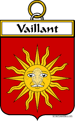 Escudo de la familia Vaillant