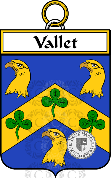 Wappen der Familie Vallet