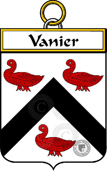 Brasão da família Vanier