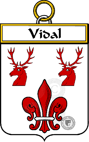 Escudo de la familia Vidal