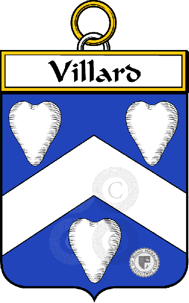 Coat of arms of family Villard