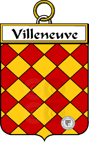 Coat of arms of family Villeneuve