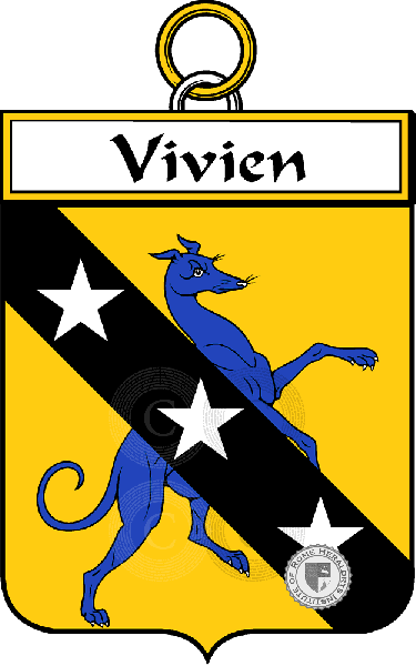 Escudo de la familia Vivien