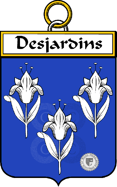 Coat of arms of family Desjardins