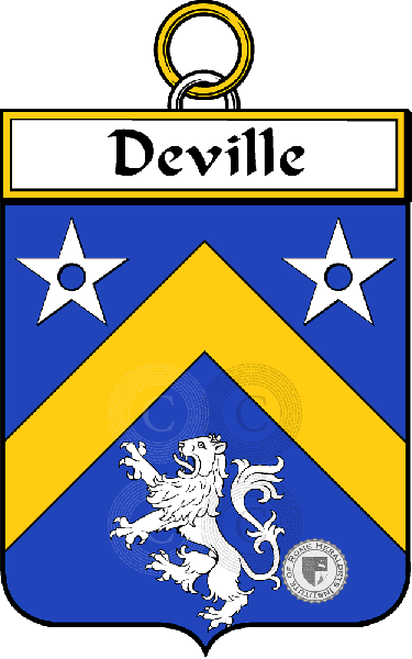 Coat of arms of family Deville