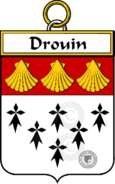 Escudo de la familia Drouin