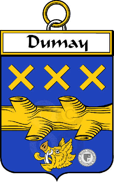 Brasão da família Dumay