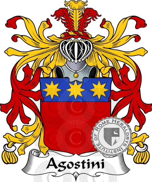 Brasão da família Agostini