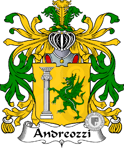 Brasão da família Andreozzi