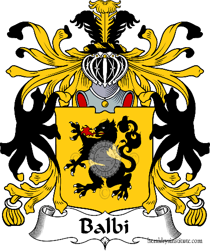 Escudo de la familia Balbi