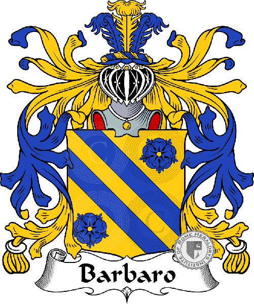 Coat of arms of family Barbaro