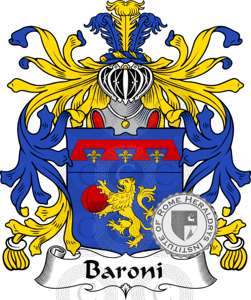 Escudo de la familia Baroni