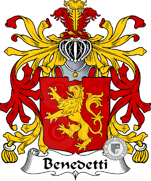 Coat of arms of family Benedetti
