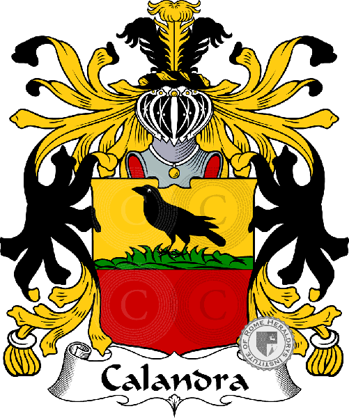 Escudo de la familia Calandra