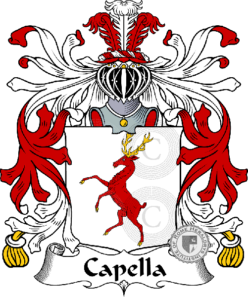 Coat of arms of family Capella