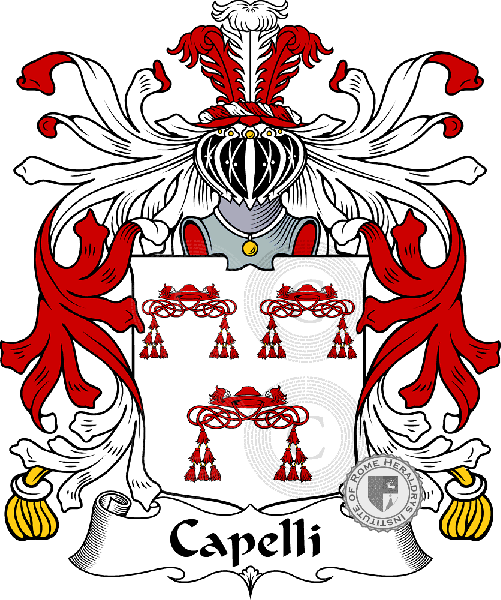 Brasão da família Capelli