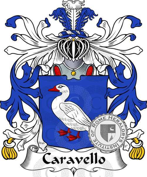 Stemma della famiglia Caravello