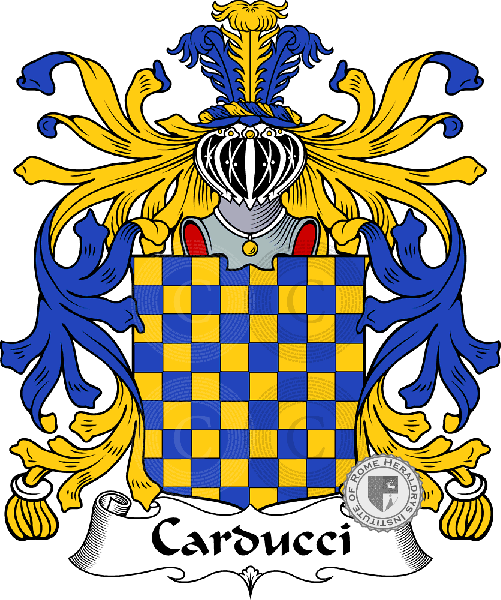 Brasão da família Carducci