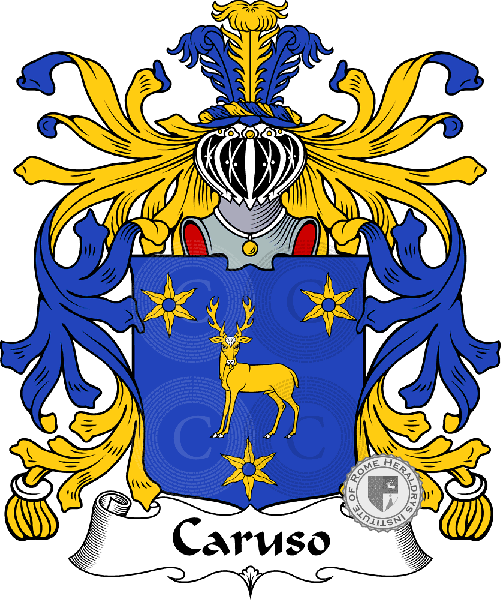 Coat of arms of family Caruso