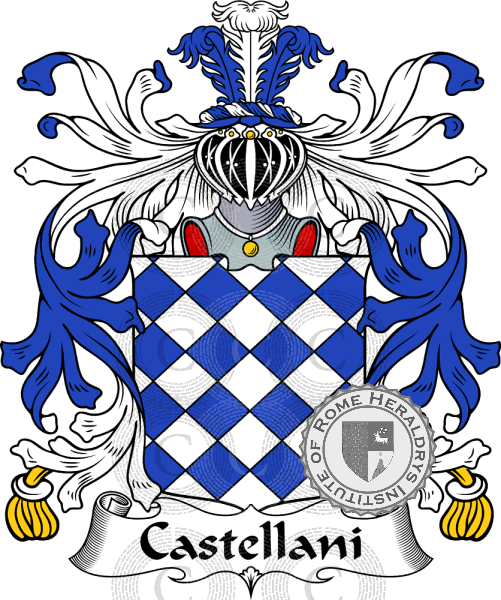 Escudo de la familia Castellani