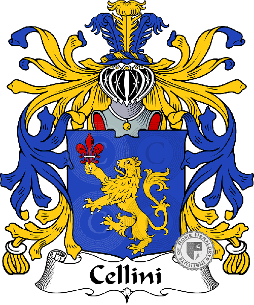 Brasão da família Cellini
