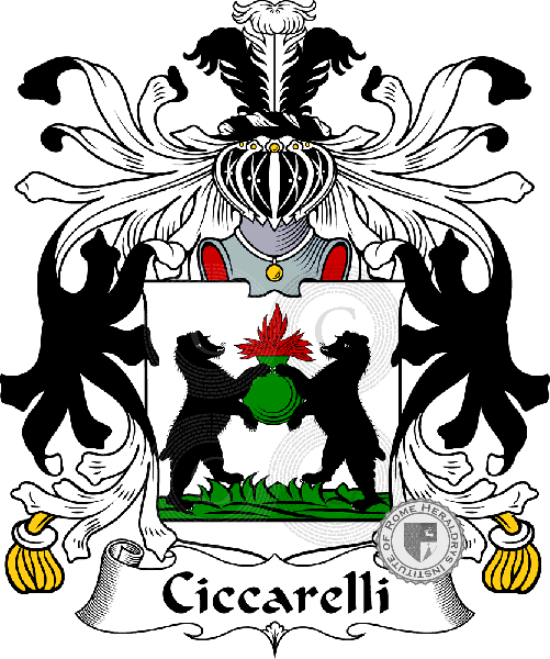 Wappen der Familie Ciccarelli