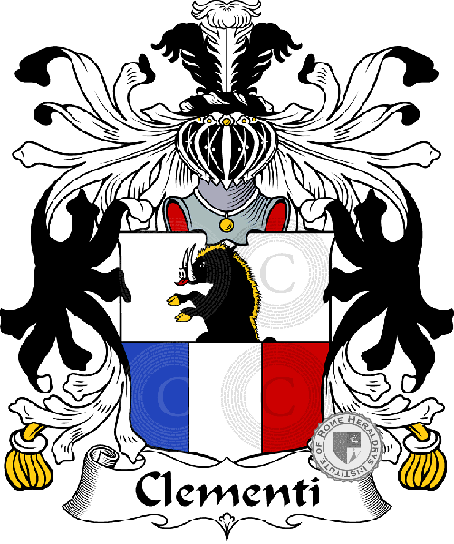 Coat of arms of family Clementi