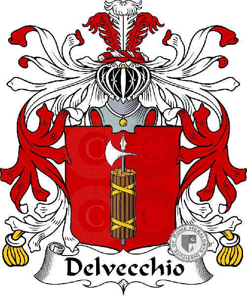 Brasão da família Delvecchio
