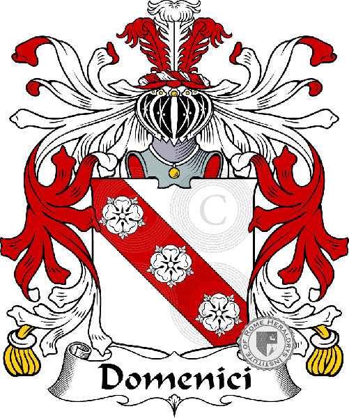 Coat of arms of family Domenici