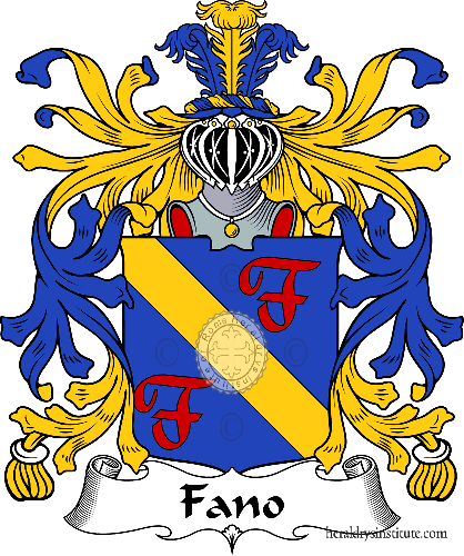 Escudo de la familia Fano