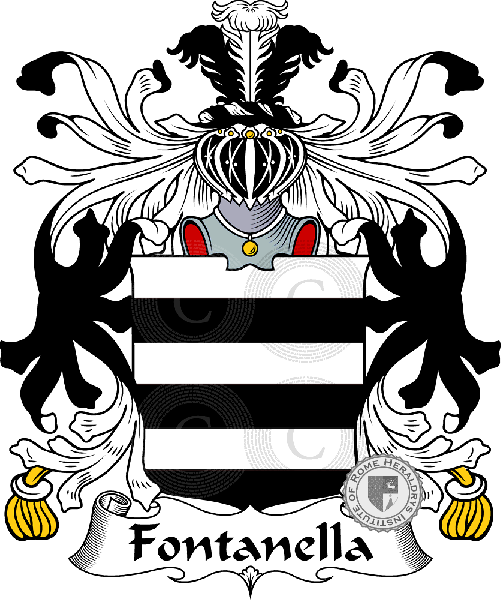 Escudo de la familia Fontanella